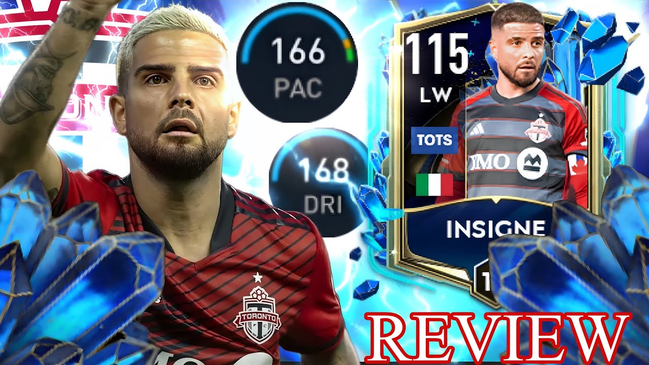 FIFAMOBILE| 115 RATED LORENZO INSIGNE TOTS MOMENT CARD GAMEPLAY REVIEW| IS HE A AMAZING LW?