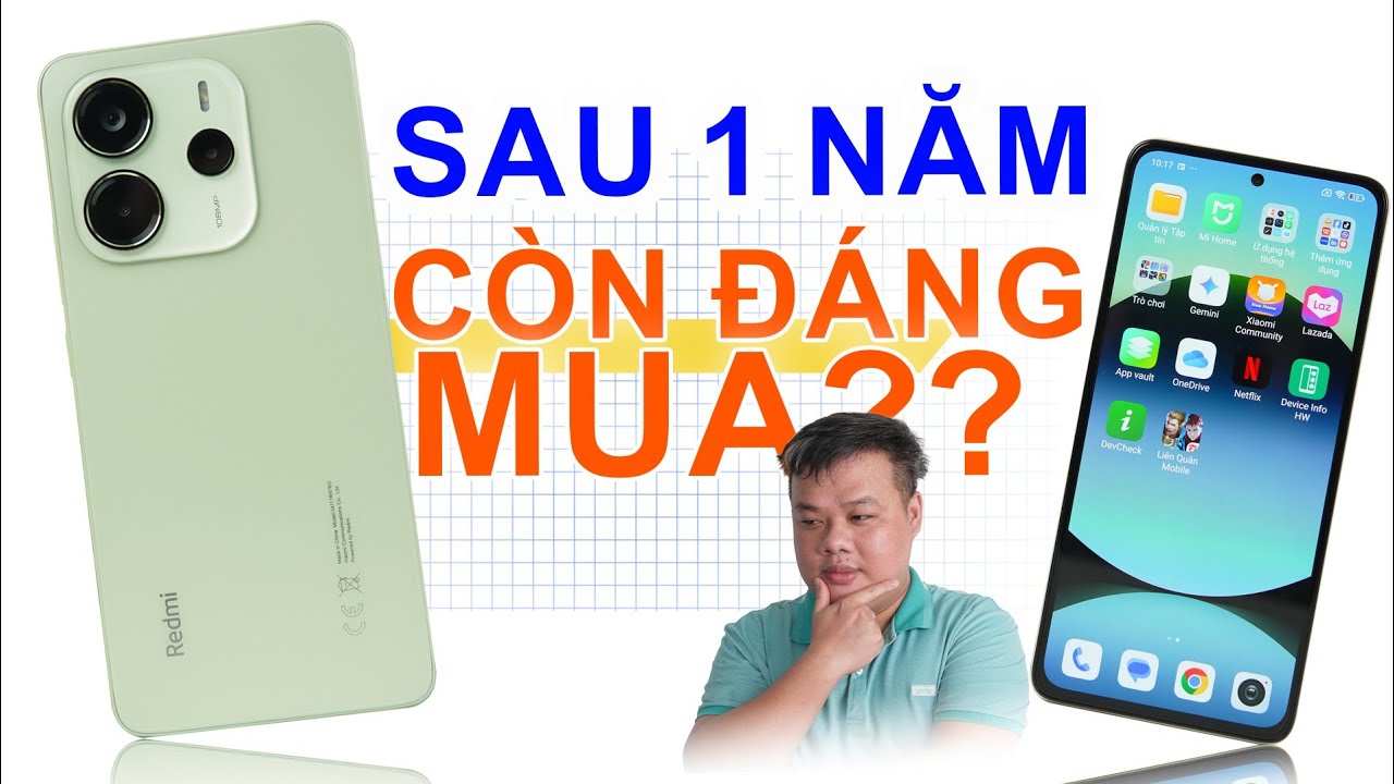 Đánh giá Redmi Note 14 4G mua youtube shopping hơn 3 triệu: SAU 1 NĂM CÒN ĐÁNG MUA KHÔNG !!??