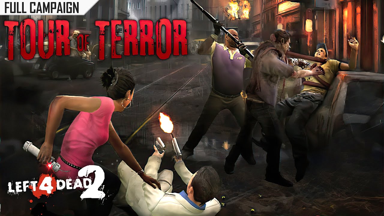 Left 4 Dead 2: Tour of Terror · Rating ⭐⭐⭐⭐⭐ 4K 60ᶠᵖˢ