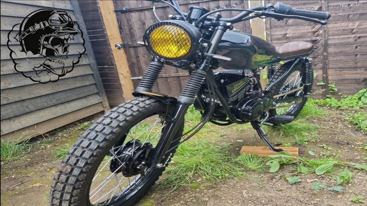 YAMAHA Rxs100 Street Scrambler PART 1