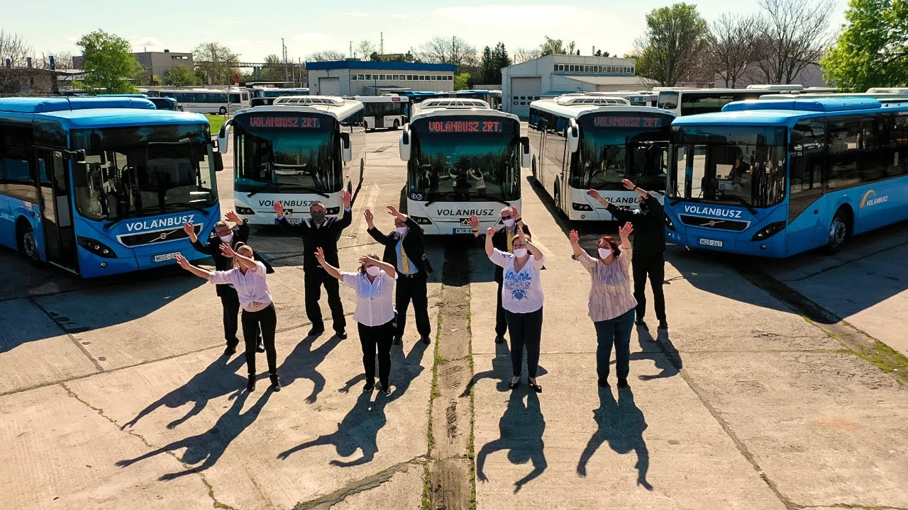 VOLÁNBUSZ - Debrecen - Jerusalema Dance Challenge -