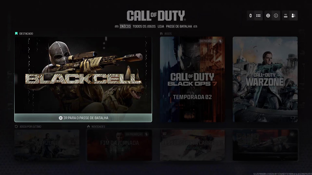 Warzone game play ao vivo