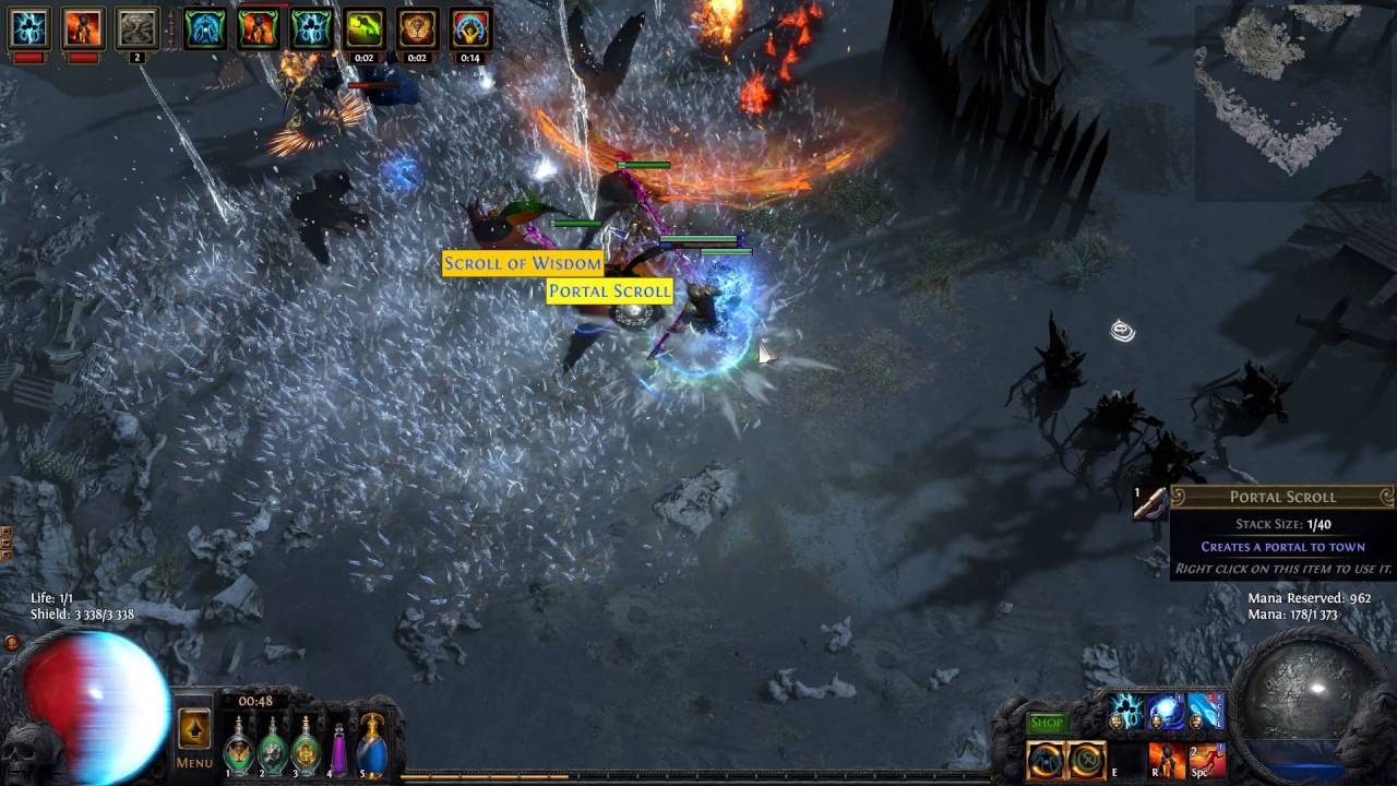PATH OF EXILE VERY NICE BUILD WHISPERING ICE