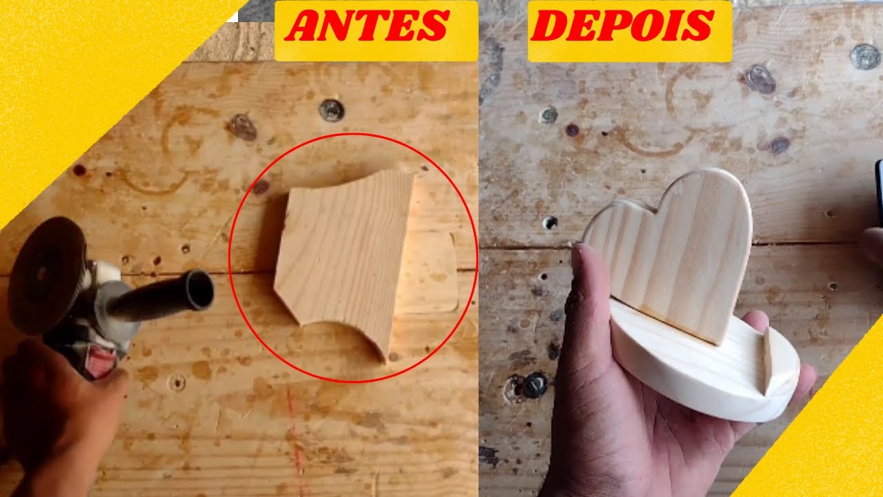 suporte para celular de madeira como fazer