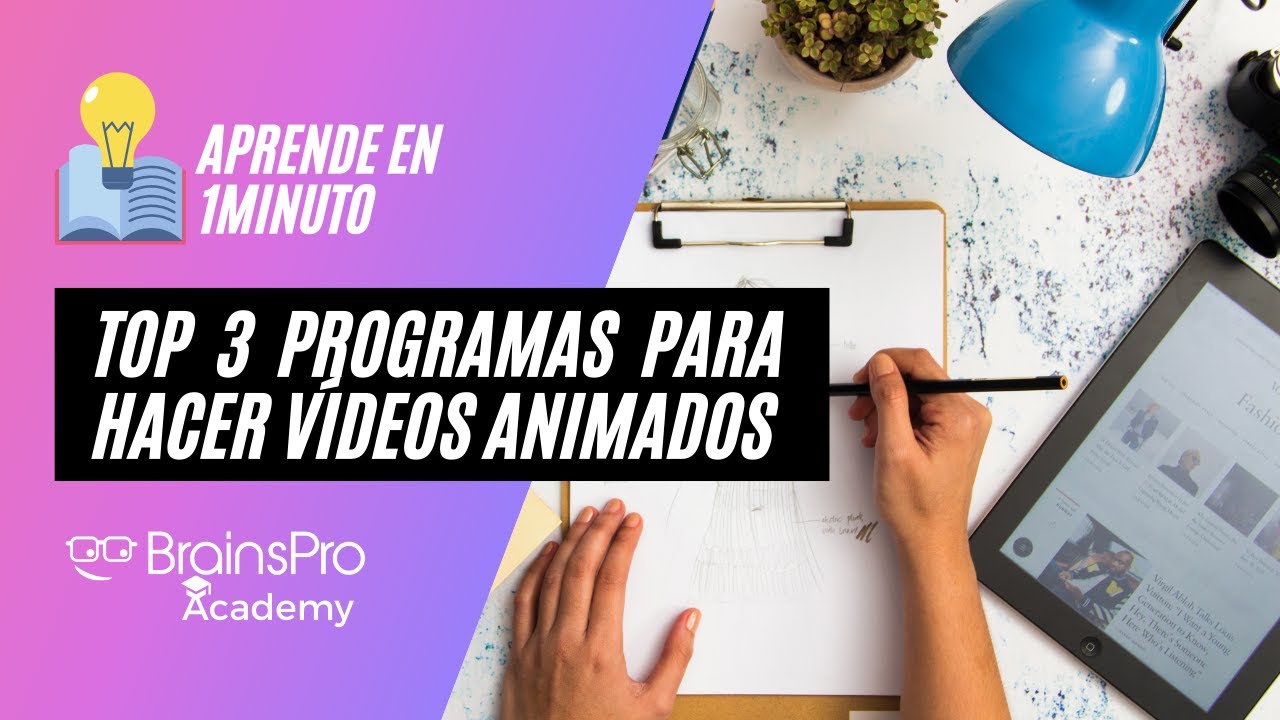 Programas para hacer V&iacute;deos Animados 🔥 TOP 3 con Prueba Gratis