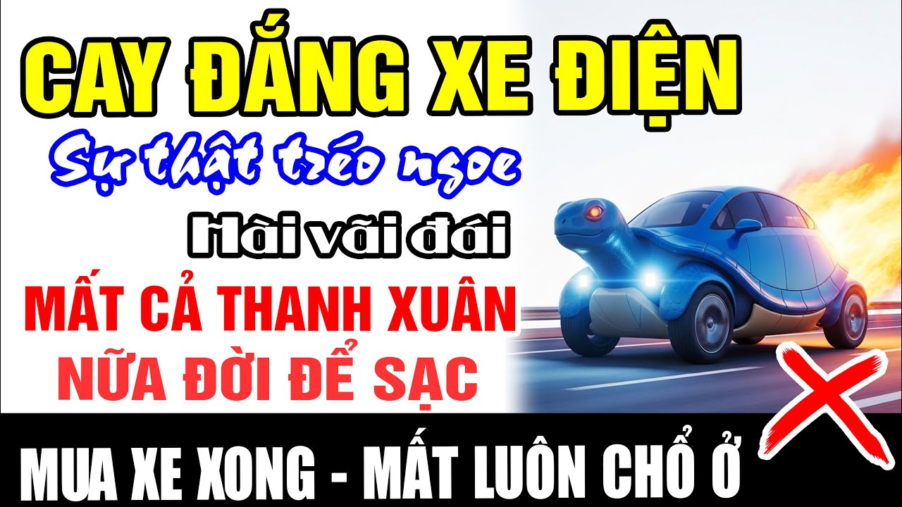 Cay cú, khóc cười với xe điện: Mua xong bị đuổi khỏi nhà trọ, quê hết chỗ nói! Cấm xe xăng?