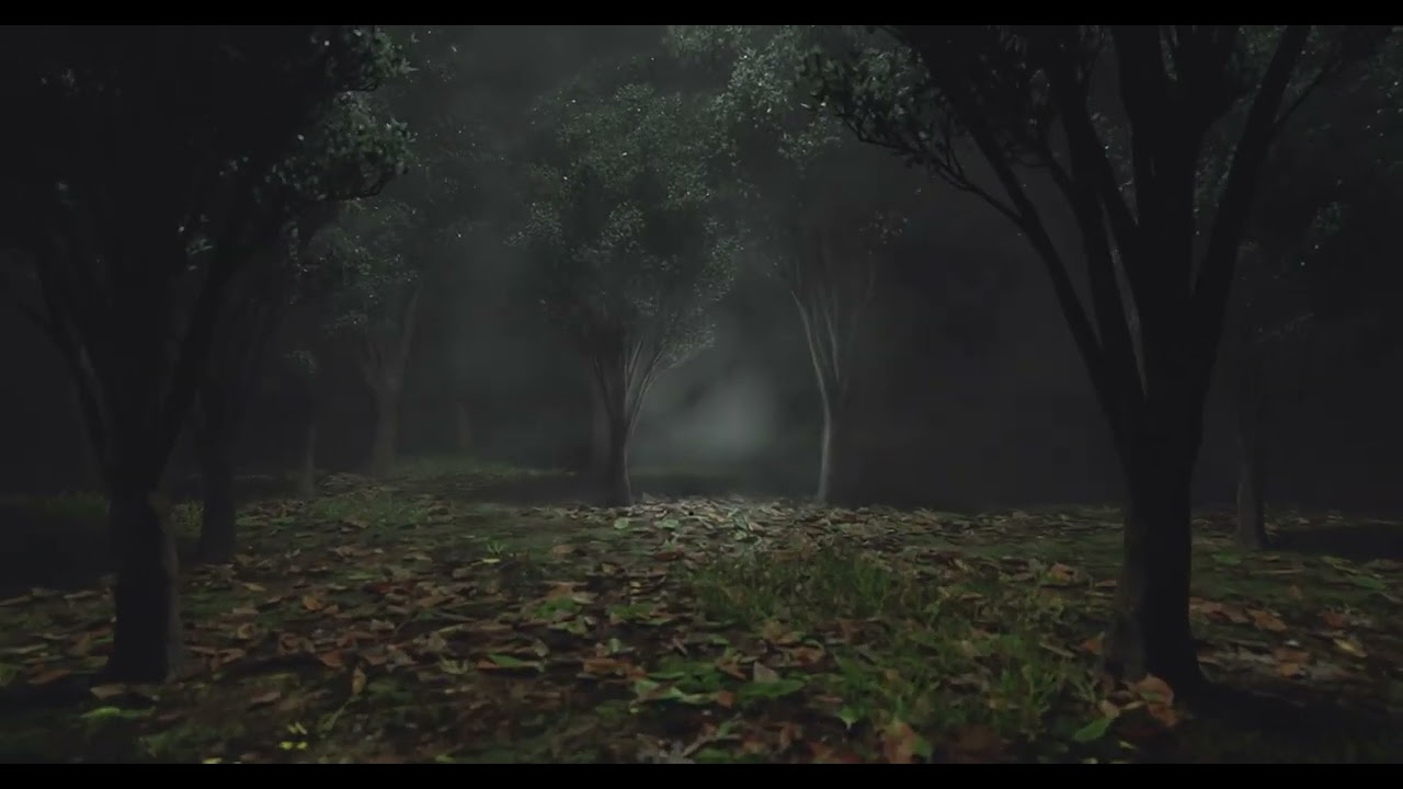 Animation | Forest | Trees | Horror | Free Stock Video Footage [ NO COPYRIGHT ]