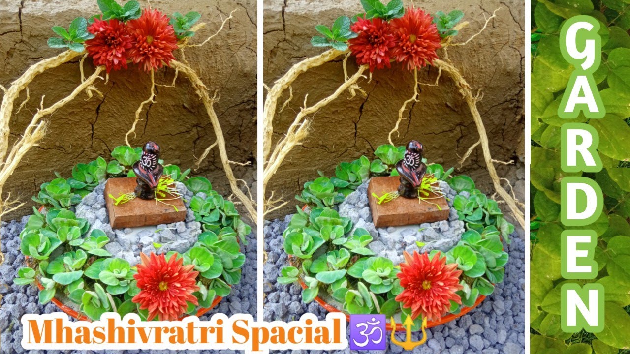 Mhashivratri Spacial: Miniature Shivling Garden🕉🔱 #𝗣𝗼𝗼𝗻𝗮𝗺 𝗖𝗿𝗮𝗳𝘁𝗲𝗿 #𝗬𝗼𝘂𝘁𝘂𝗯𝗲 𝗣𝗮𝗿𝘁𝗻𝗲𝗿 #𝗦𝗵𝗼𝗿𝘁𝘀😱