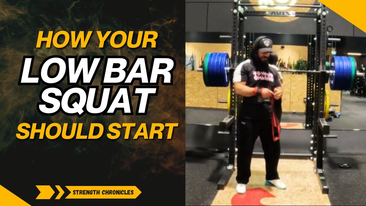 Perfect low bar squat setup explained