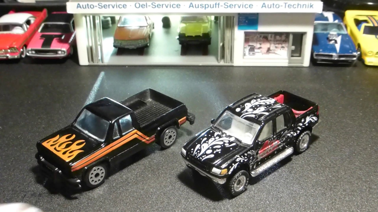 Zyll Chevy Pick Up & Matchbox Ford Explorer Sport Trac