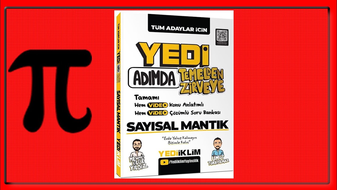 Sayısal Mantık 2  Piramit, Zar Küp Açılımları, Şekil Döndürme  Umut Türkyılmaz ALES DGS KPSS MEB AGS