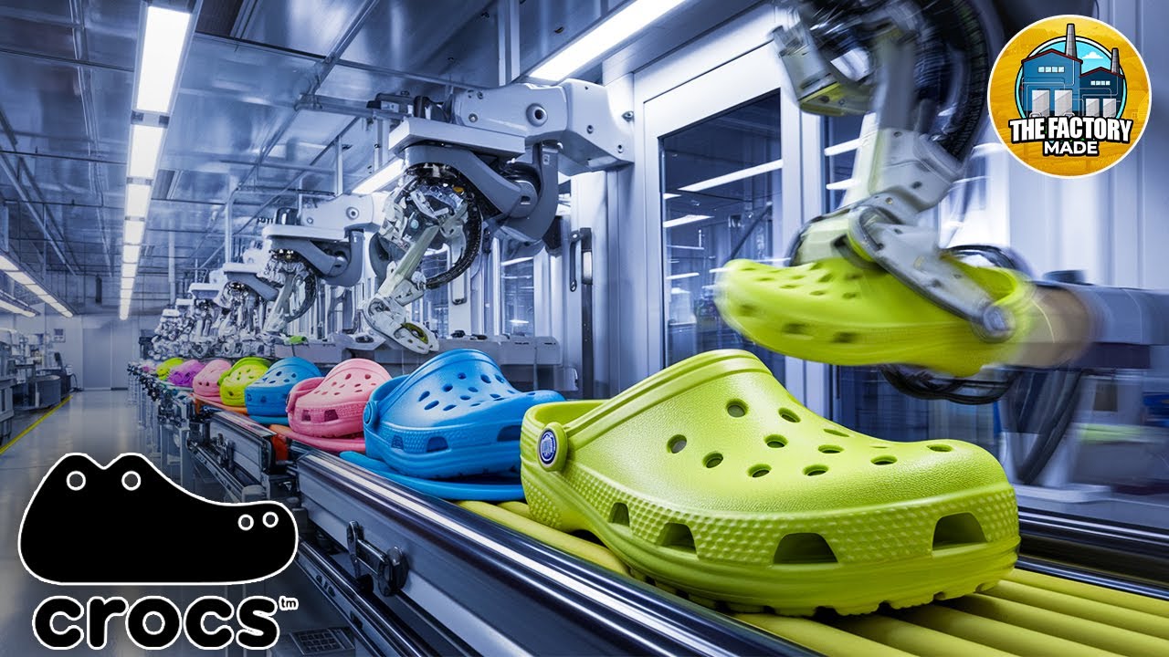 How CROCS are Made in the Factory || Why Crocs are so Popular?