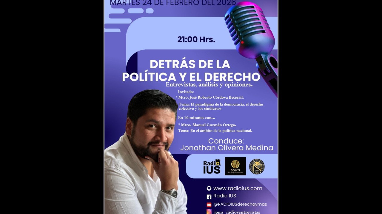 DETRÁS DE LA POLÍTICA Y EL DERECHO