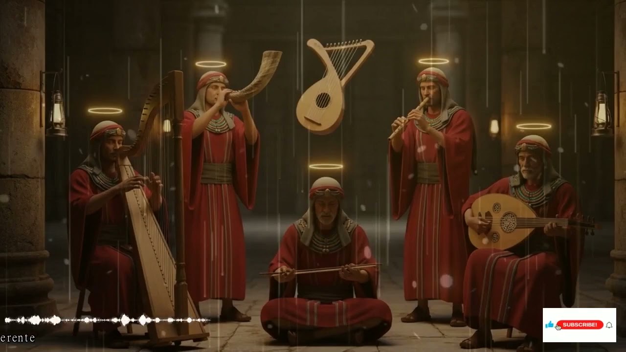 Meditación Profunda En Sión Con Shofar, Cánticos De David E Instrumentos Del Templo Ante Adonai