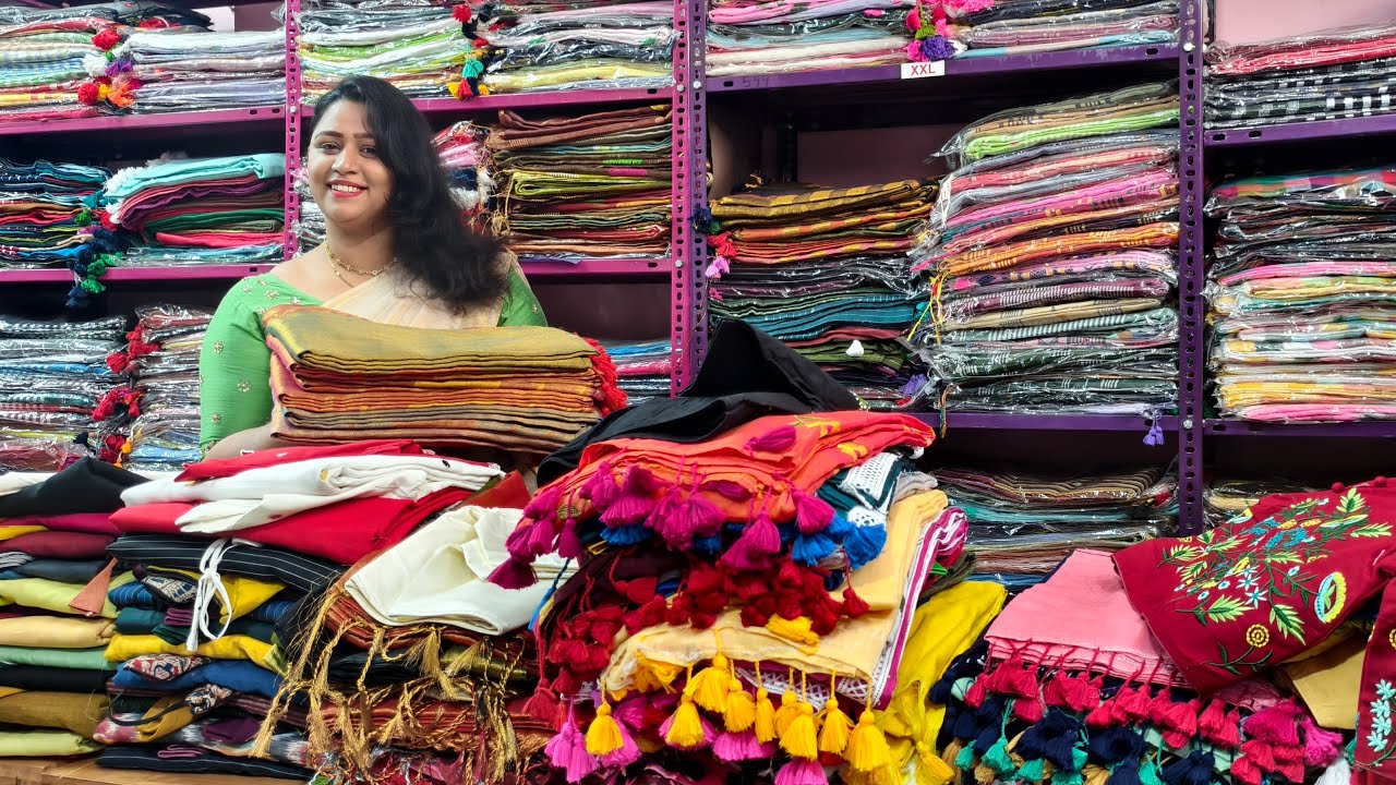 Tassar saree collections