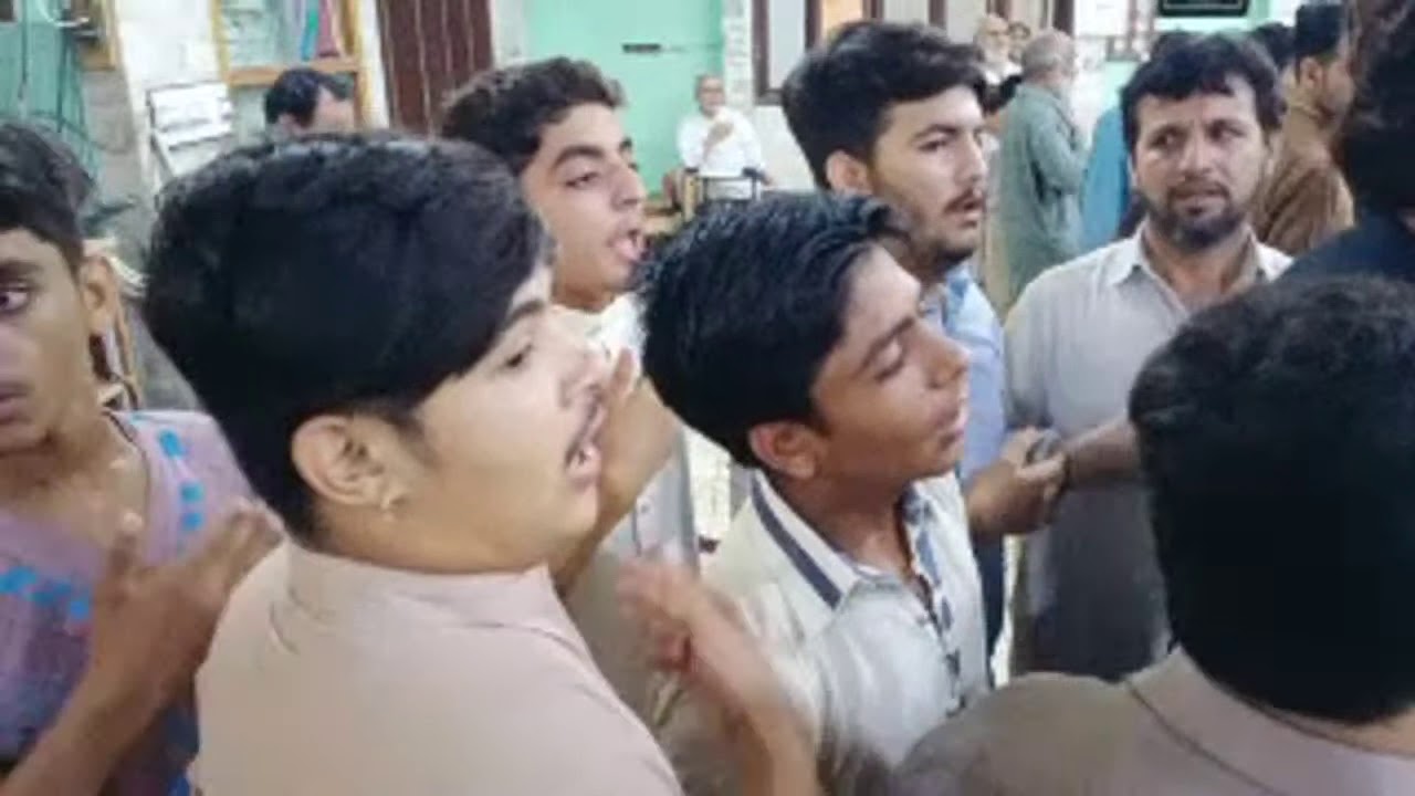Shab e Shahadat Moula Ali as Majlis Aza at Pehlwan Goth. karachi 2020