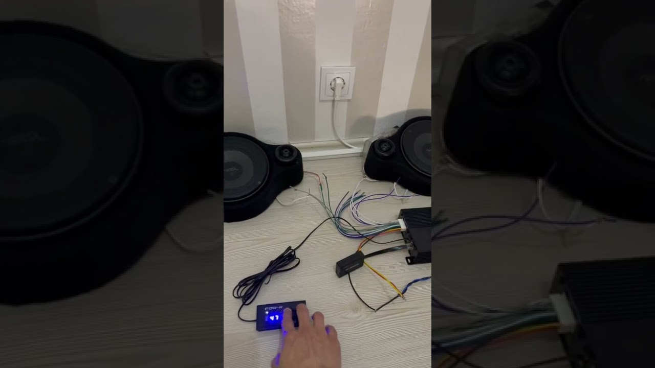 3 yol aktif ses sistemi For-x xq 48 dsp, soundmagus sm17c