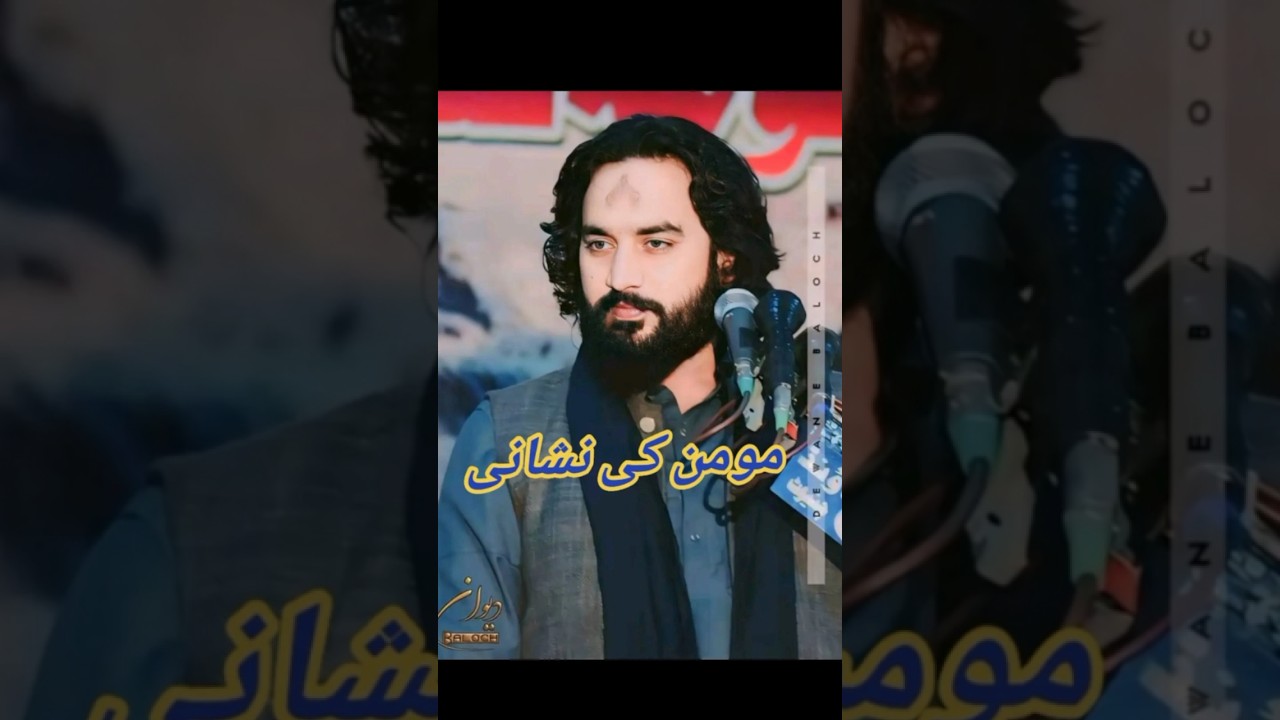 momin ki nishani | zakir waseem baloch | majlis #shahadat #mola #yaali #waseemabbasbaloch #abbas