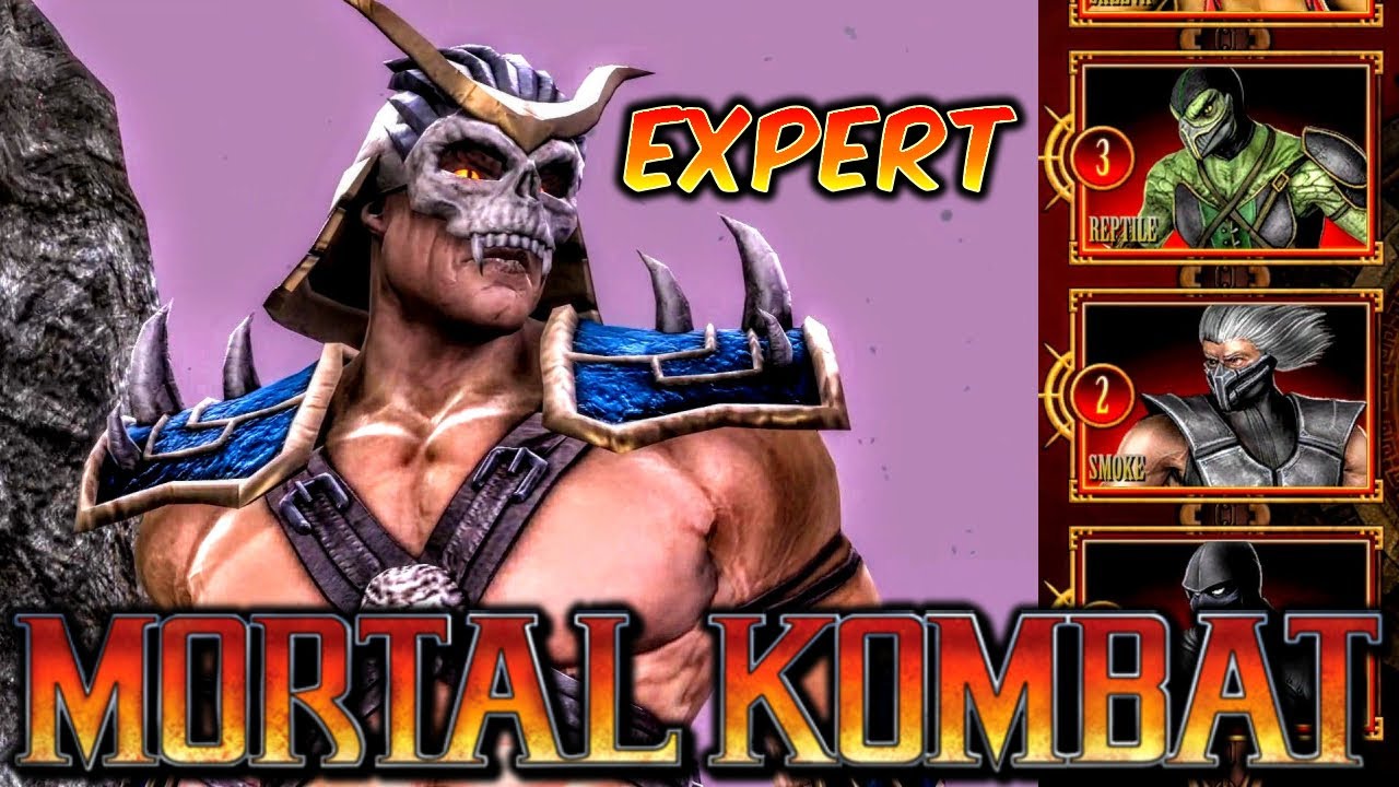 MK9 *SHAO KAHN* EXPERT ARCADE LADDER GAMEPLAY!! (3 ROUNDS NO LOSSES) 1080p 60 FPS