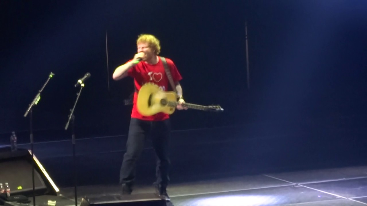 Ed Sheeran - Don't/Loyal/No Diggity/Nina @ Scottrade Center, St Louis 10/05/15