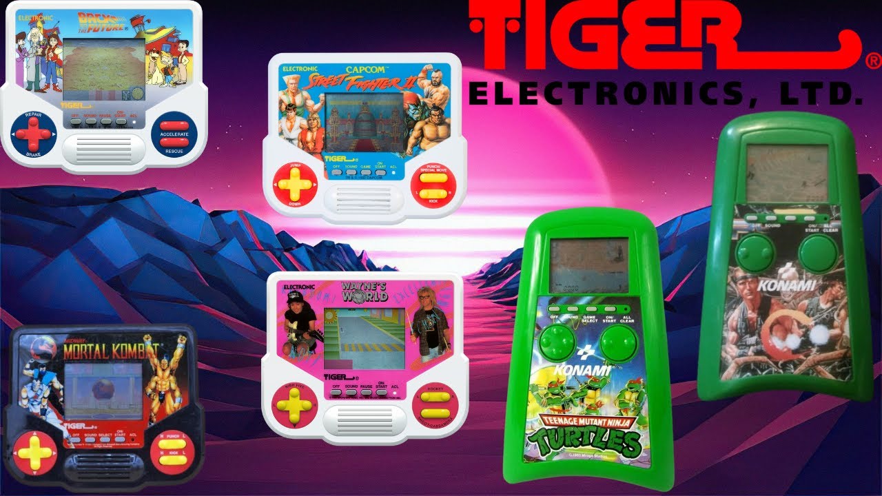 Sixteen Awesome TIGER ELECTRONICS Games