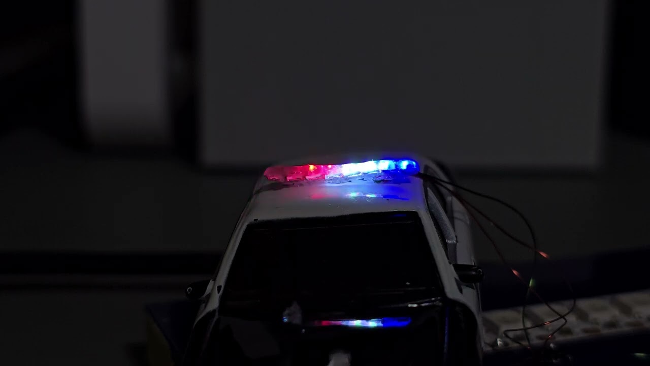 New 1/64 Police Lightbar prototype.  Has all colors.