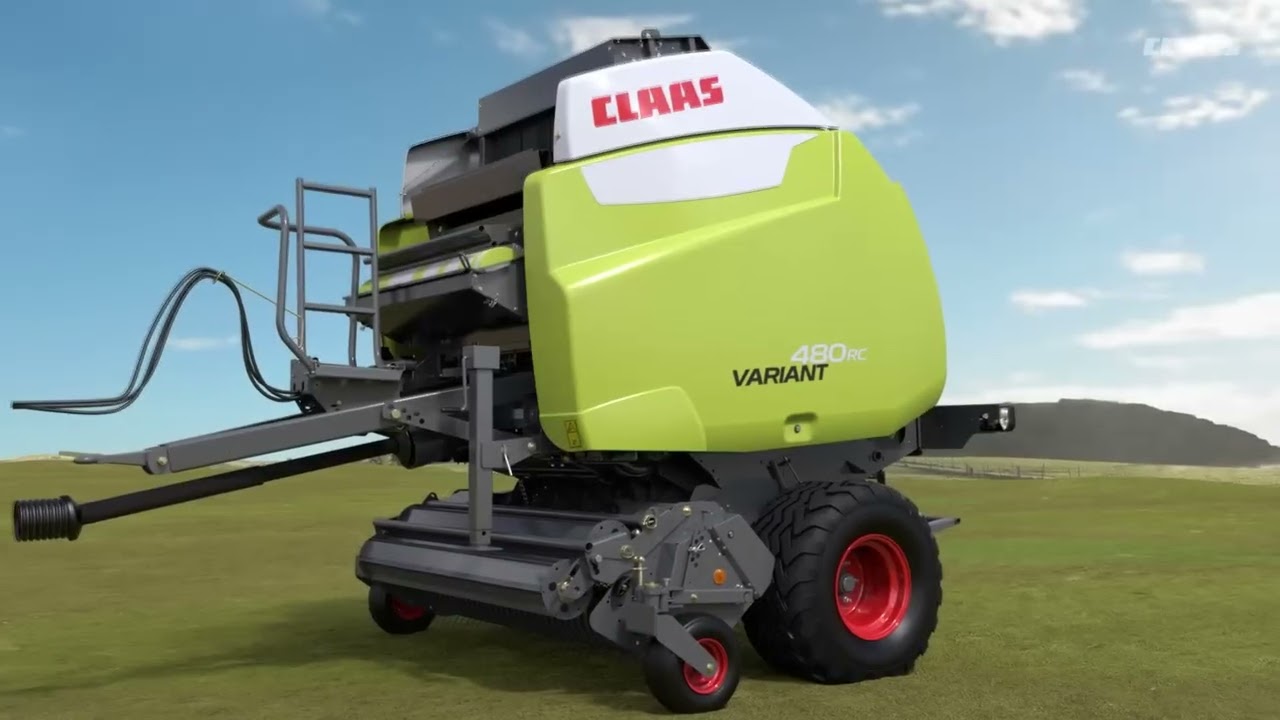 Как работает клаас вариант 480 /Claas Variant 480 #atxtop #farming #рекомендации #рек