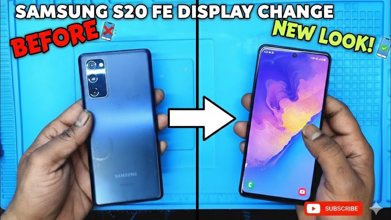 Samsung S 20 FE Original Display Replacement