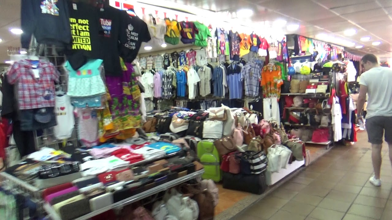 walking around  gran canaria puerto rico shoping center