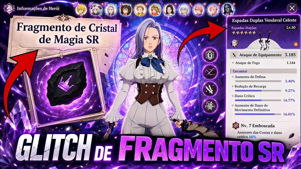 DEIXE SUAS ARMAS SR NO M&Aacute;XIMOOOOO NO 7DS ORIGIN, COM ESTE BUG/GLITCH