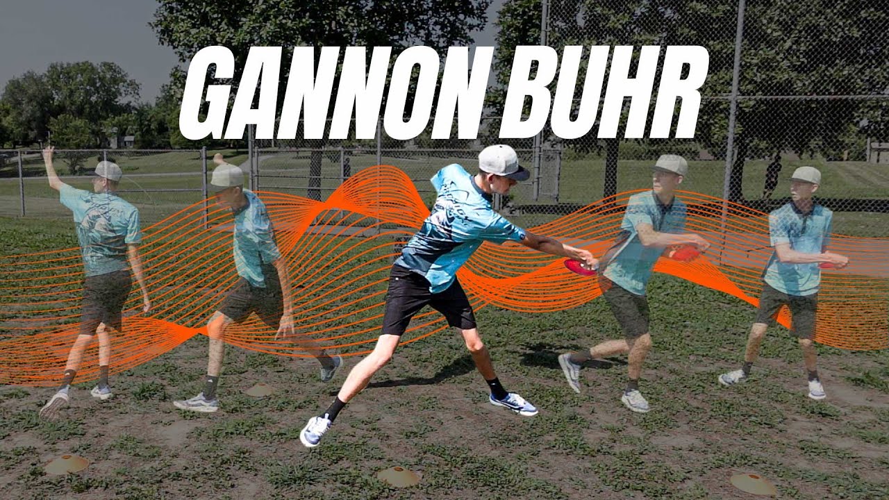 Gannon Buhr Slow Motion Backhand Form | Every Angle & Distance