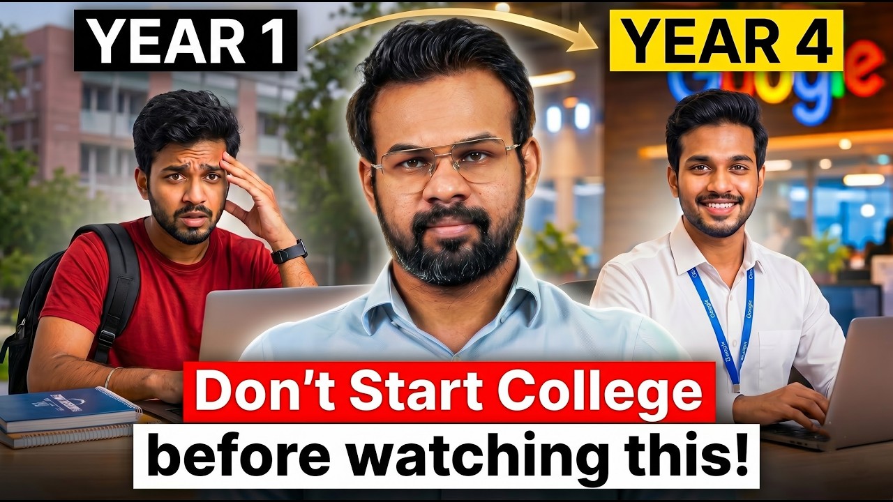 B.Tech First Year Roadmap 2026 | Don't Make These Mistakes