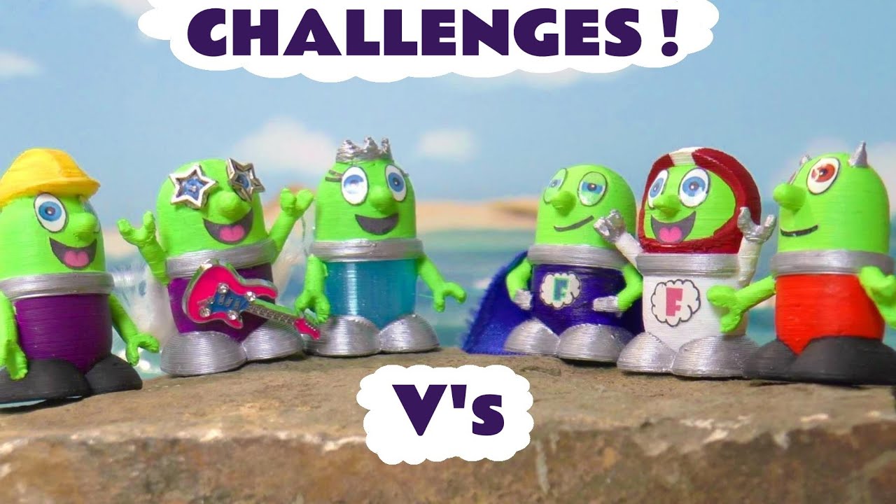 Funny Funlings Challenge Games With Thomas Trains