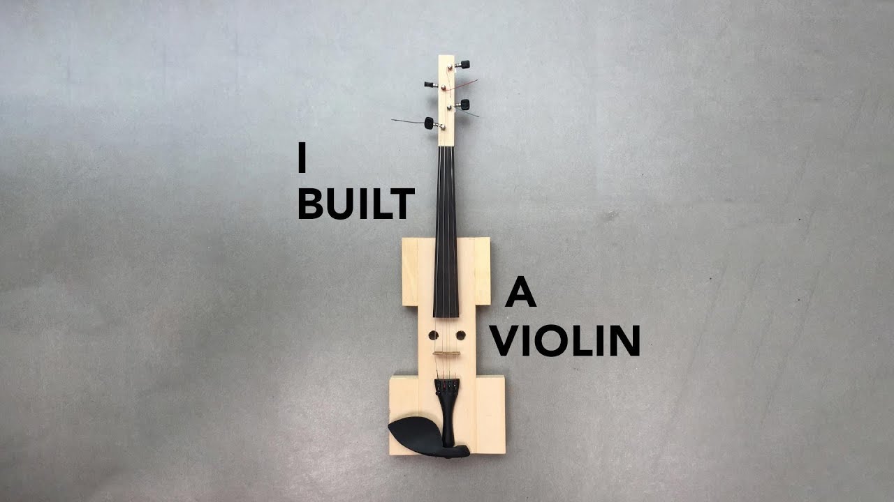 I Built a Violin (in my Airbnb)