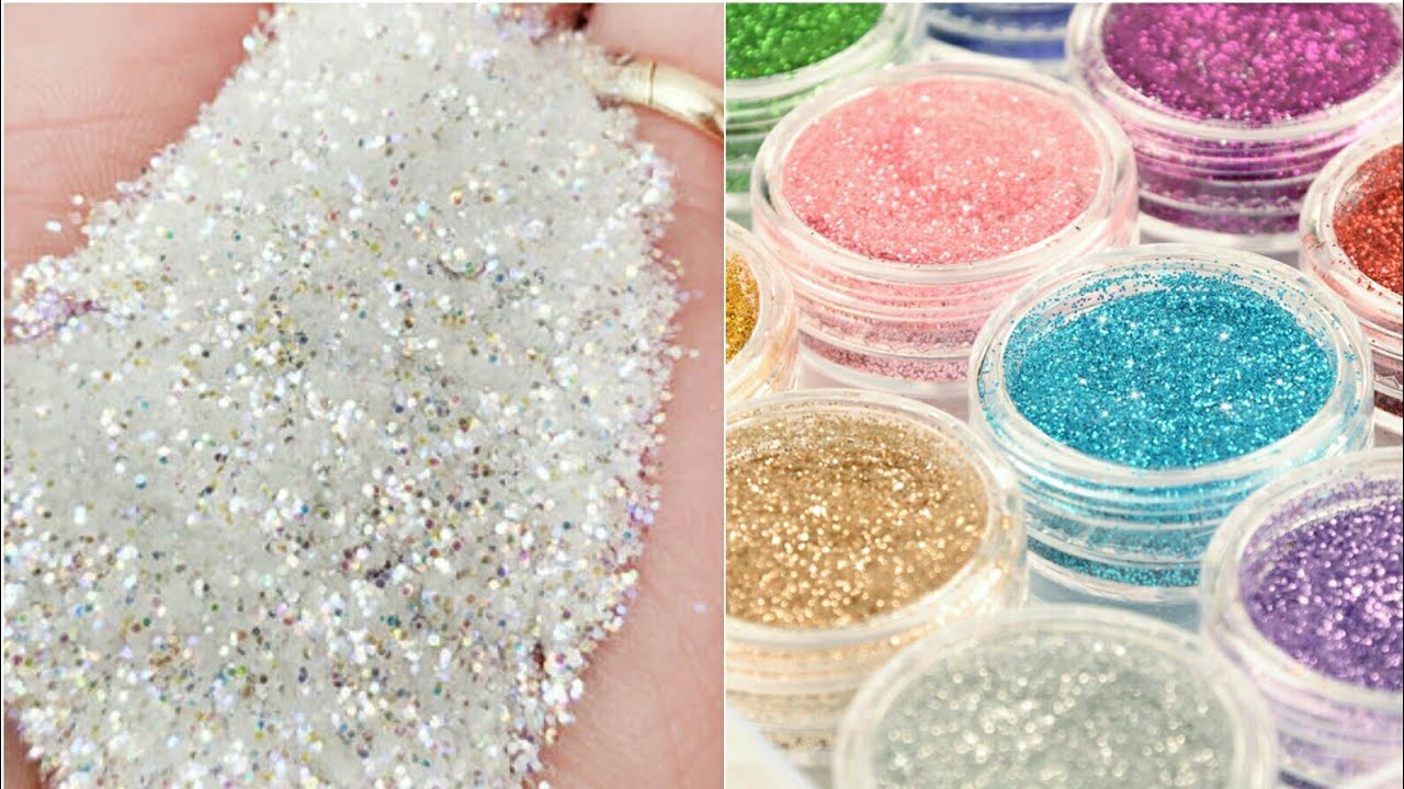 3 ingredients Edible White Glitter for shimmer cakes♥৫ টাকায় তৈরি করুন Edible Glitter #glitter #cake