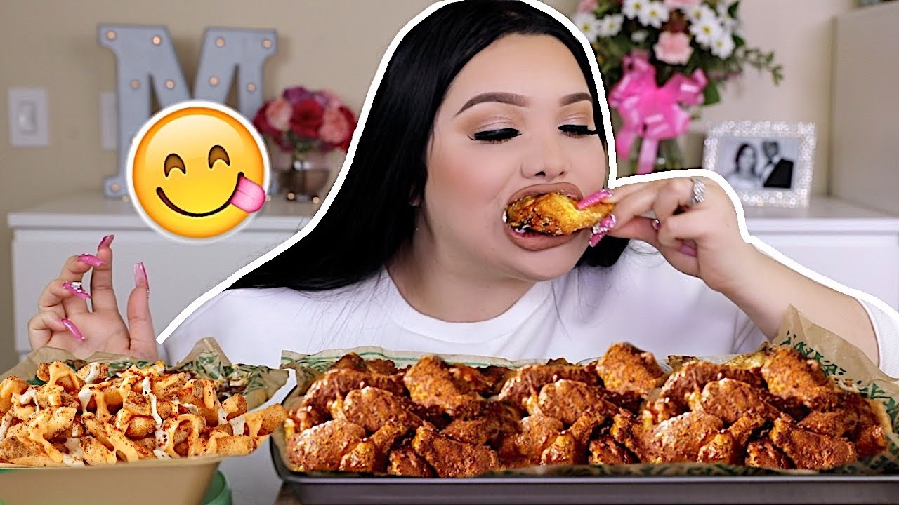 30 PIECE ULTIMATE WINGSTOP MUKBANG! *omg*