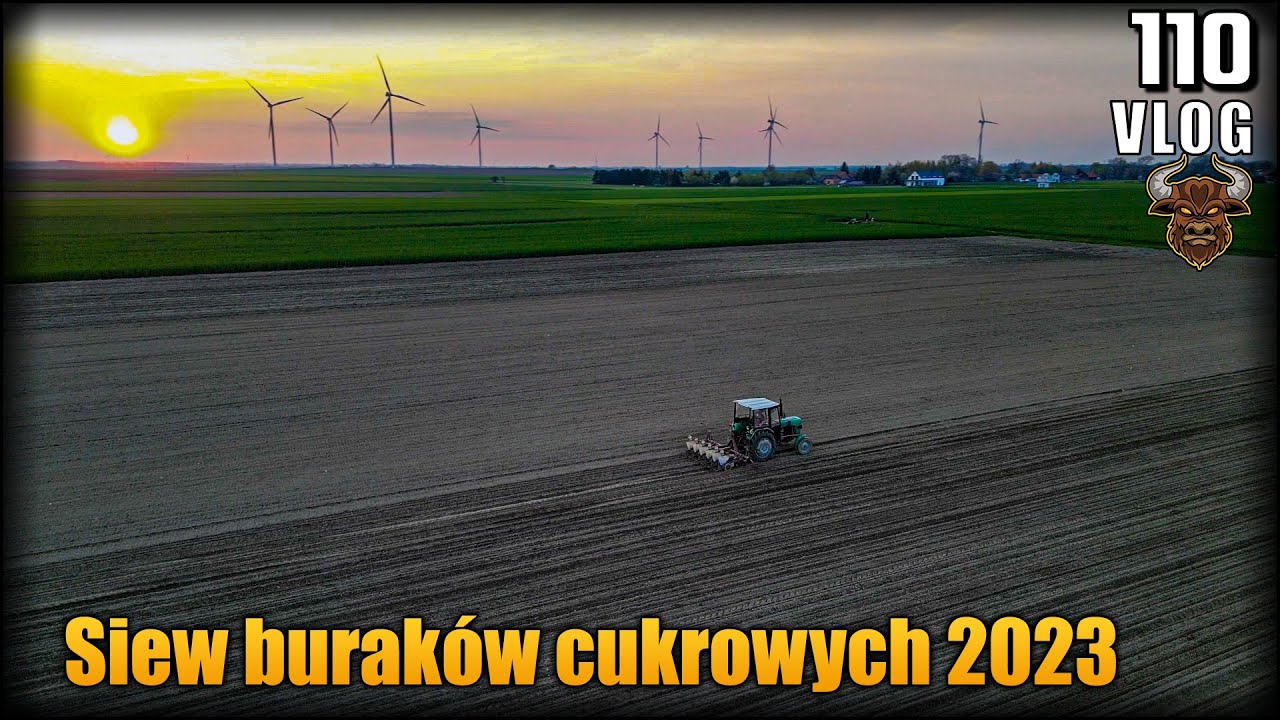Wspólny siew buraków we wsi - działamy na 3 gospodarstwa - kampania 2023 | Vlog #110