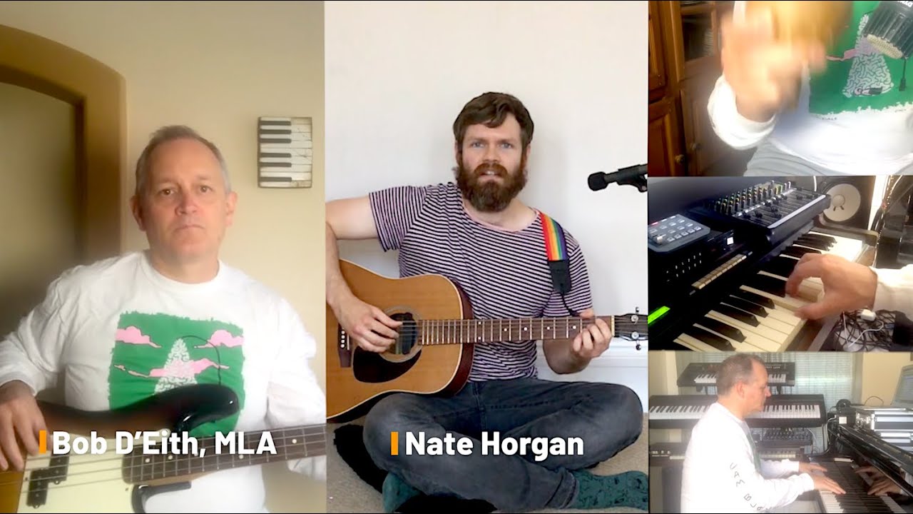Bob D'Eith & Nate Horgan Music Collaboration - Message In A Bottle