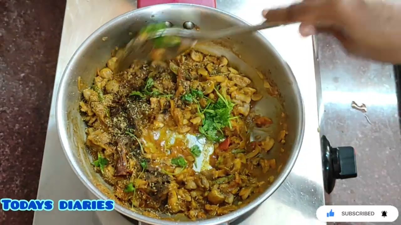 காளான் வறுவல் மற்றும் காளான் ப்ரைட் ரைஸ்😋