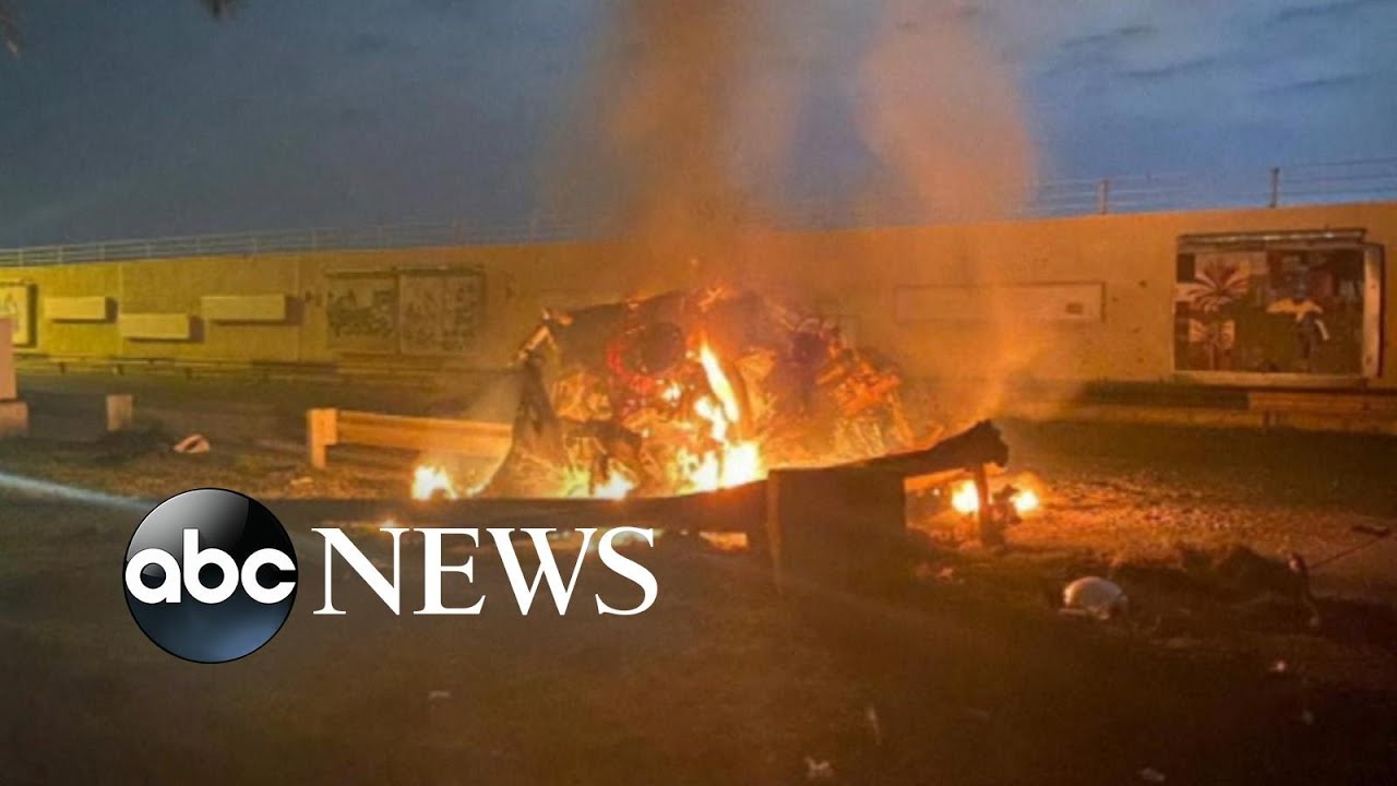 Dramatic escalation with airstrike in Iraq l ABC News