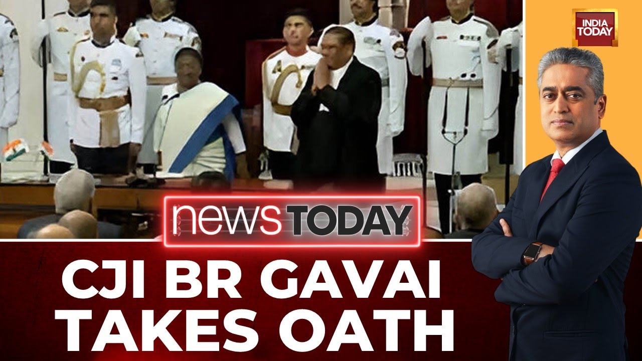 Justice B.R. Gavai: First Buddhist Chief Justice of India Takes Oath | India Today