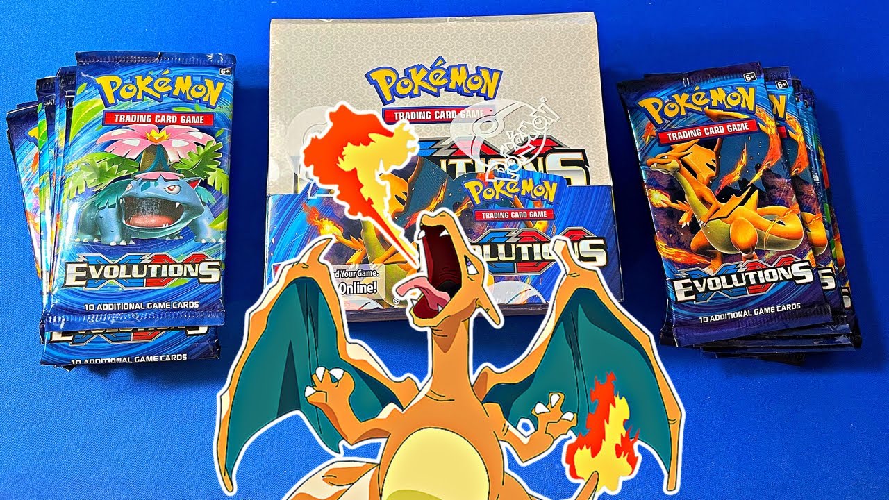 Charizard Hunting in Evolutions!!