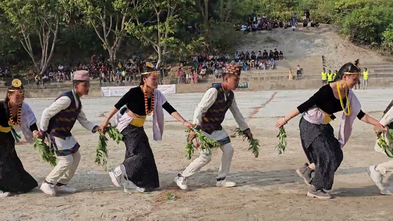 Ubhauli Sakela Song Dance @Byakul Maila Gold Cup-2080 || Melina Rai & Sunil Rai Sokmatar Okhaldhunga