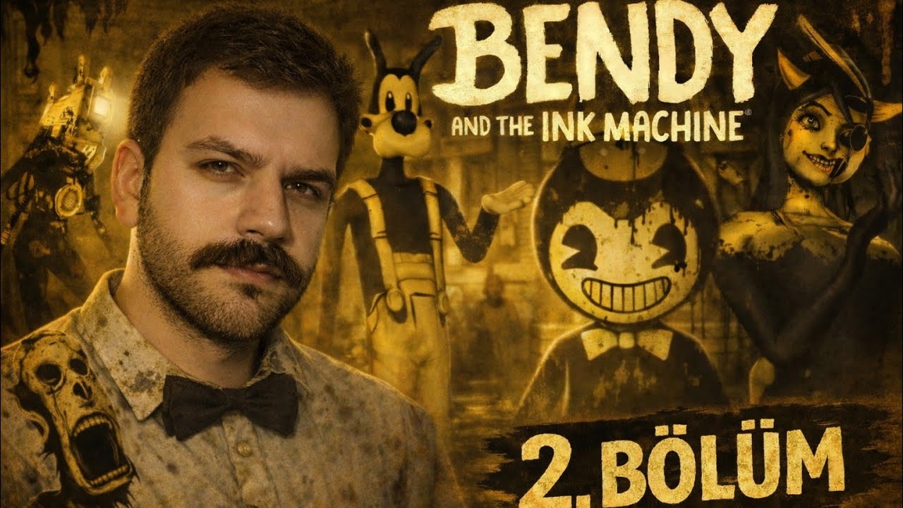 PSİKOPAT ABLA İLE BAŞIMIZ BELADA | BENDY AND THE INK MACHINE