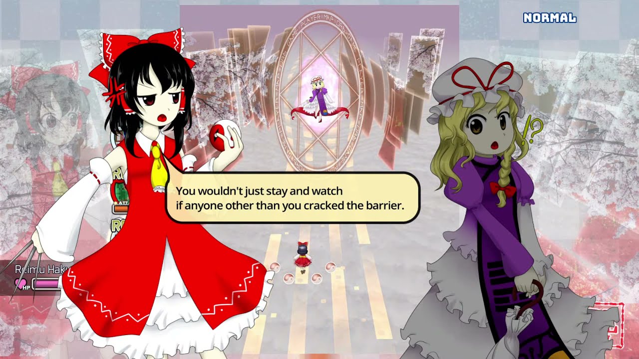 東方覚醒珠（※二次創作） ～ Fan-made Virtual Autography. - Normal (Reimu, Sumireko)
