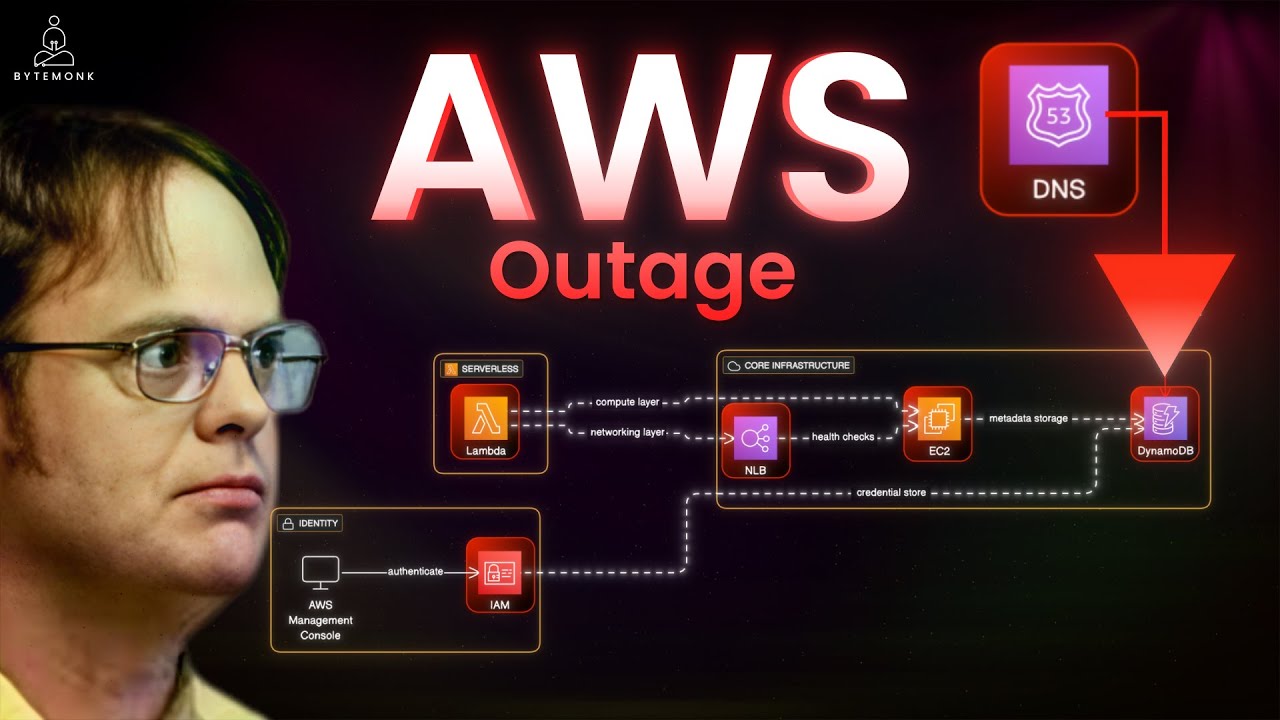 Как крошечная ошибка привела к сбою AWS | DynamoDB us-east-1: объяснение сбоя