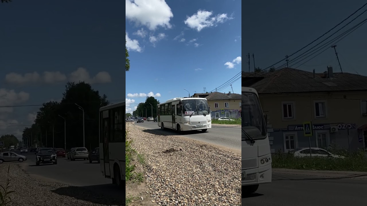 Автобус ПАЗ-320412-04 «Вектор» по маршруту 7, Переславль-Залесский