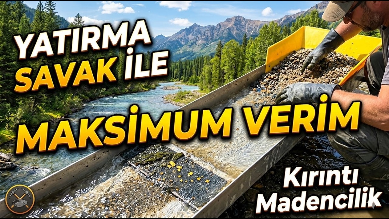 YATIRMA SAVAK İLE KIRINTI MADENCİLİK  #altın #kırıntımadencilik #gold #goldenretriever