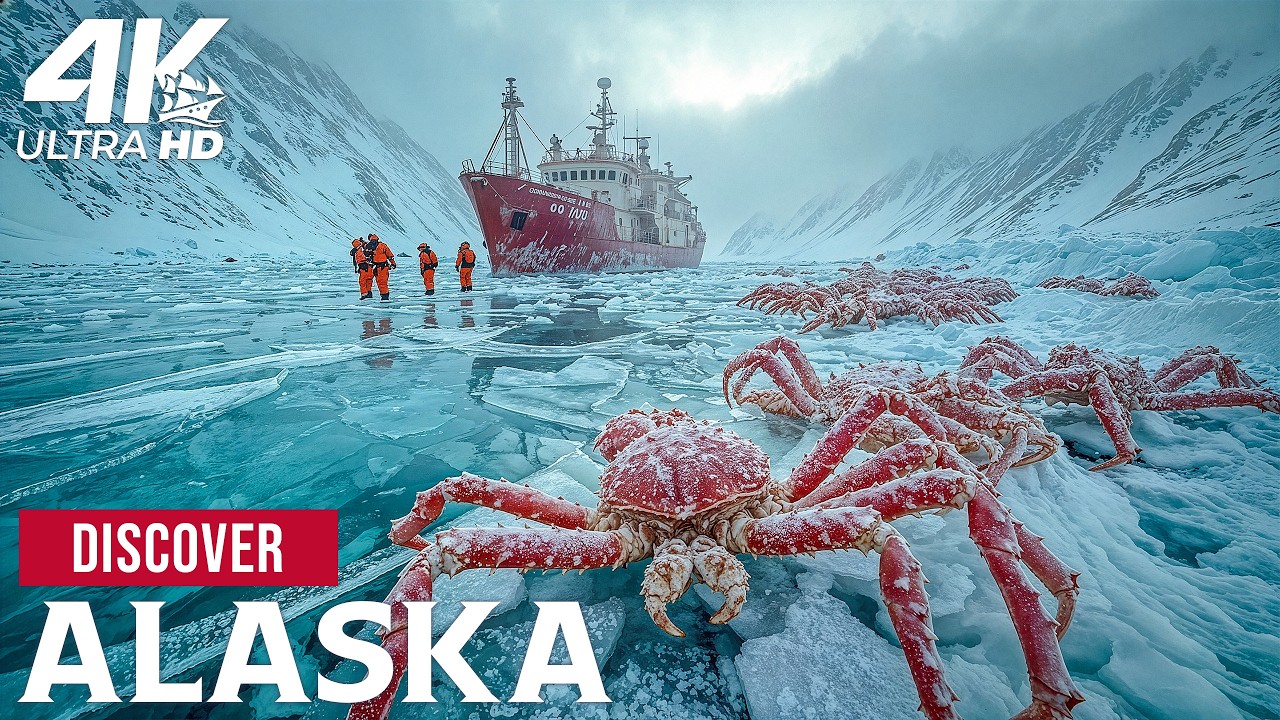 Alaska’s Deadly Waters | Crab Hunt Survival and Untamed Wildlife in the Frozen North Bering Sea Now