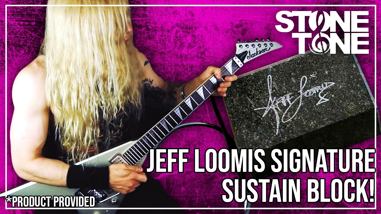 Jeff Loomis Signature Stone Tone Floyd Rose Sustain Block!